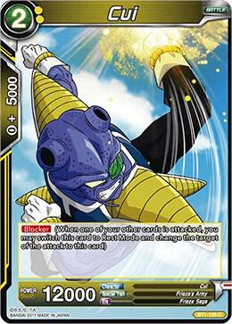Cui BT1-105 card from Galactic Battle
