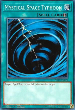 Mystical Space Typhoon YS17-EN024 card from Starter Deck: Link Strike