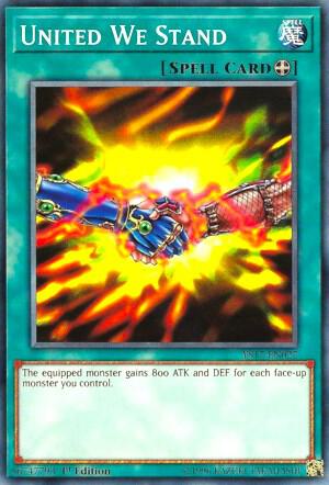 United We Stand YS17-EN027 card from Starter Deck: Link Strike