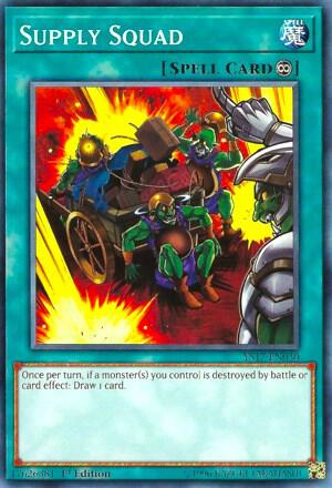 Supply Squad YS17-EN030 card from Starter Deck: Link Strike