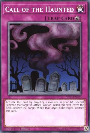 Call of the Haunted YS17-EN033 card from Starter Deck: Link Strike