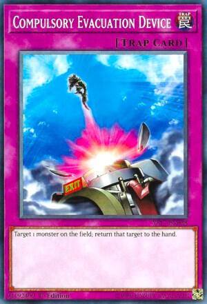 Compulsory Evacuation Device YS17-EN038 card from Starter Deck: Link Strike