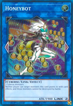 Honeybot YS17-EN042 card from Starter Deck: Link Strike