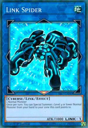Link Spider YS17-EN043 card from Starter Deck: Link Strike