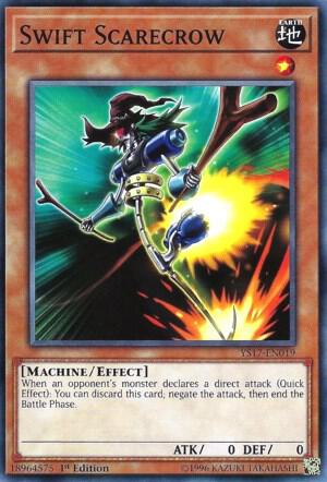 Swift Scarecrow YS17-EN019 card from Starter Deck: Link Strike