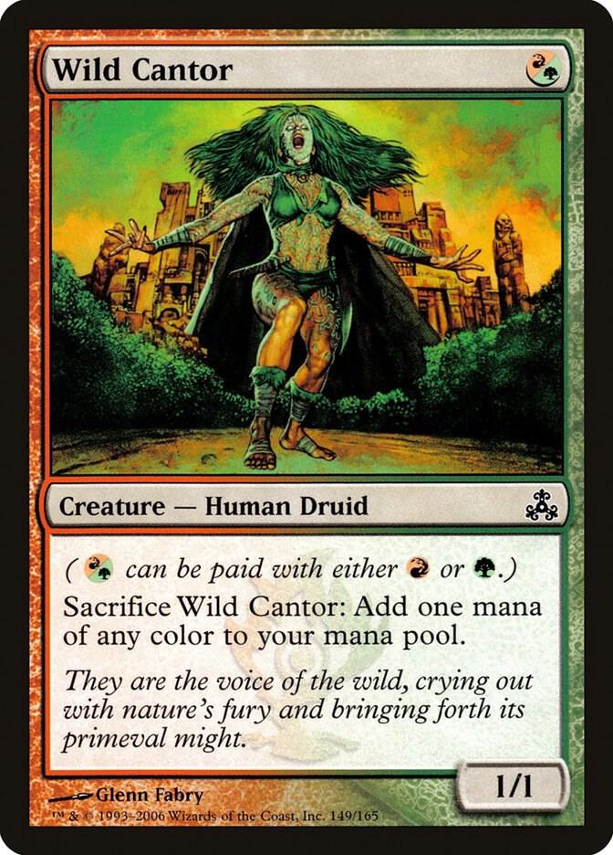 Wild Cantor 149 card from Guildpact