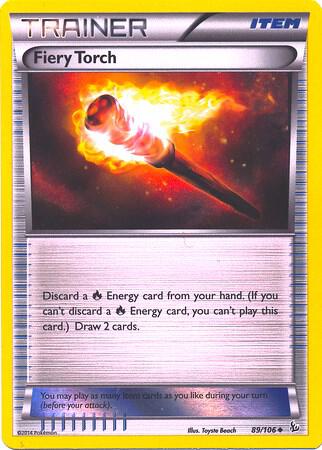 Fiery Torch - 89/106 (Sheen Holo) 089/106 card from Miscellaneous Cards & Products