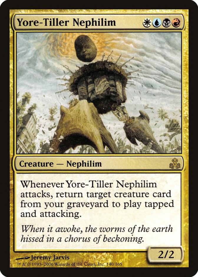Yore-Tiller Nephilim 140 card from Guildpact