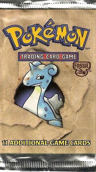 Fossil Booster Pack [Unlimited Edition] card from Fossil