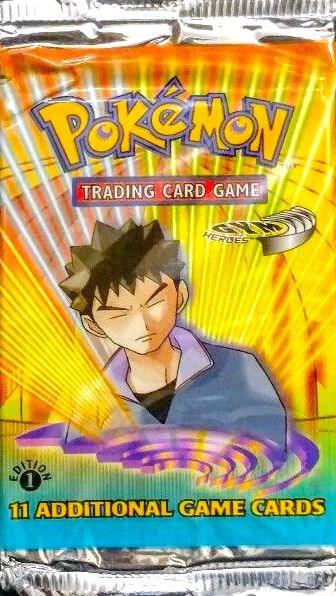 Gym Heroes Booster Pack [1st Edition] card from Gym Heroes
