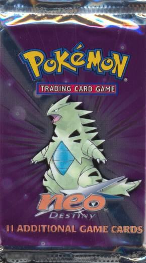 Neo Destiny Booster Pack [Unlimited Edition] card from Neo Destiny