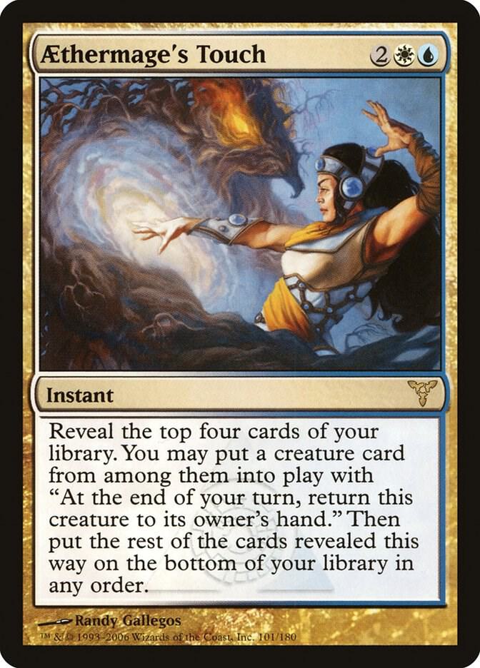 Aethermage's Touch 101 card from Dissension
