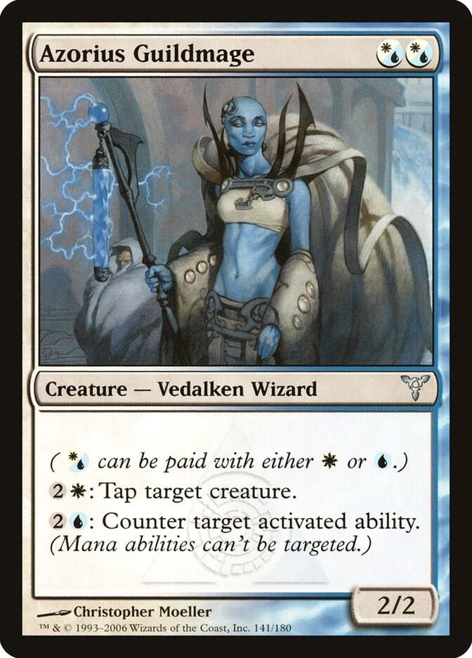 Azorius Guildmage 141 card from Dissension