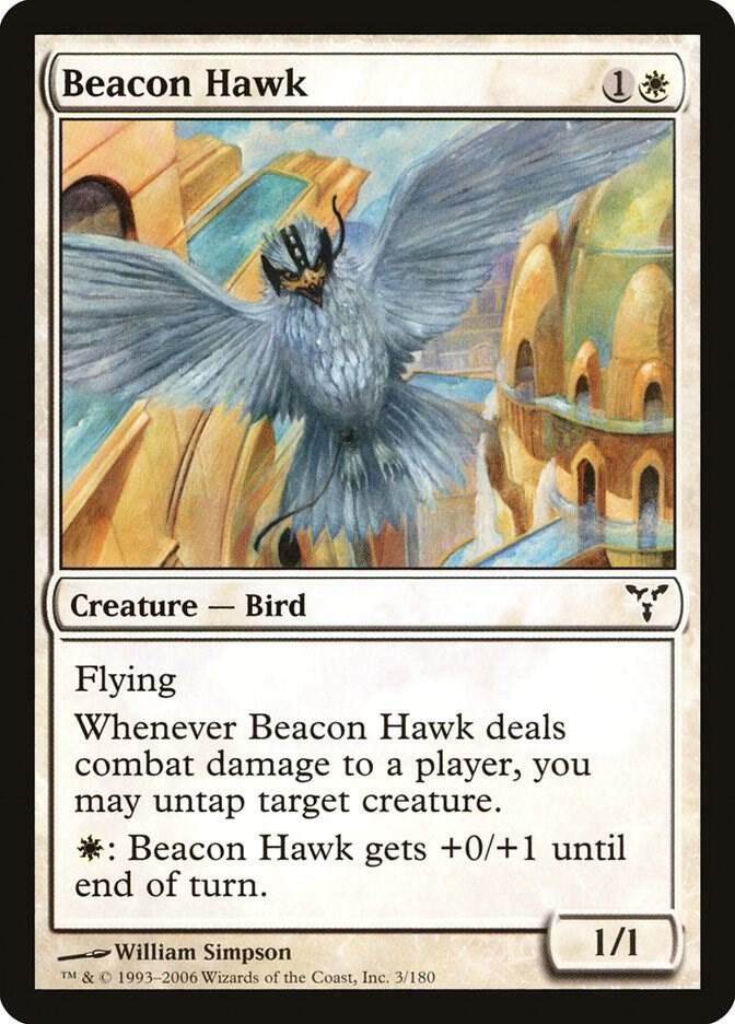 Beacon Hawk 3 card from Dissension
