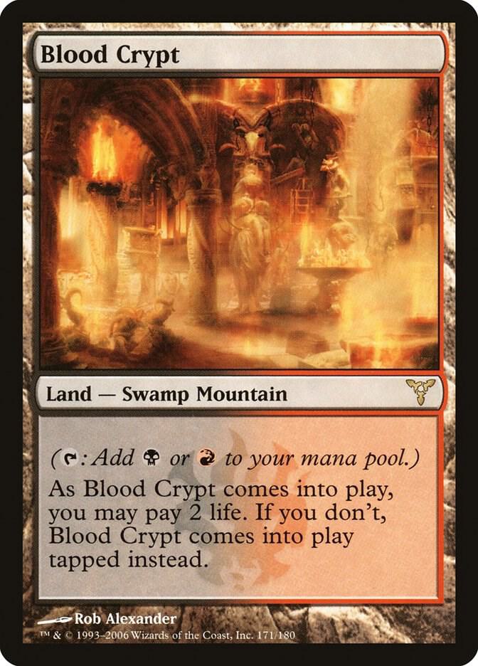Blood Crypt 171 card from Dissension