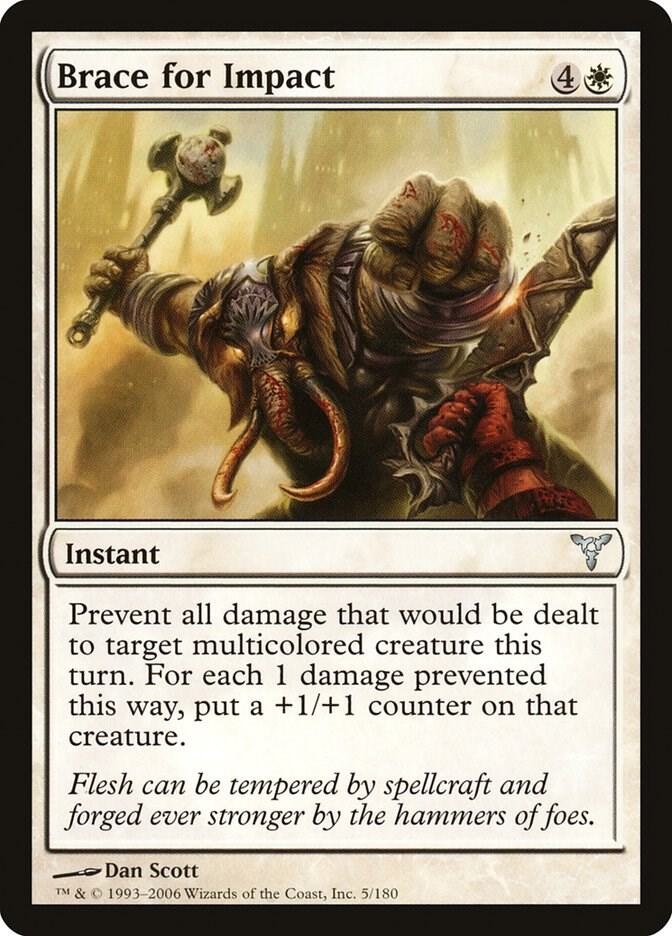 Brace for Impact 5 card from Dissension
