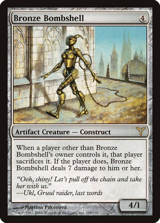 Bronze Bombshell 160 card from Dissension