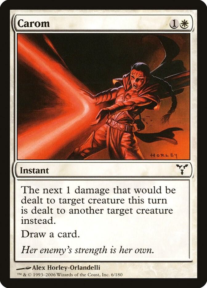 Carom 6 card from Dissension