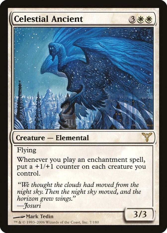 Celestial Ancient 7 card from Dissension