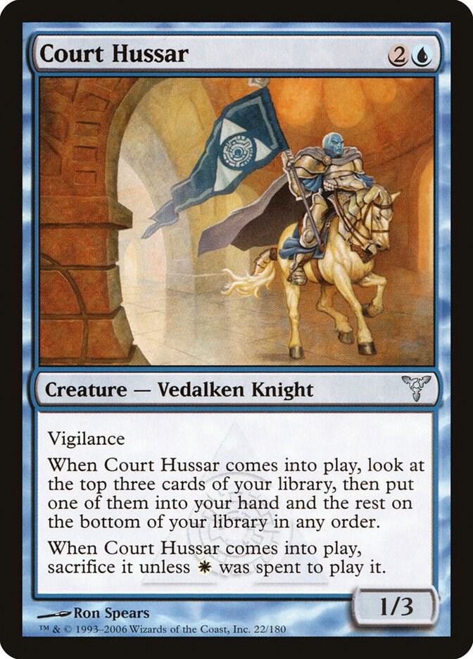 Court Hussar 22 card from Dissension