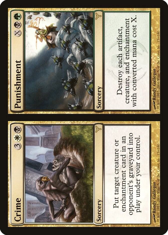 Crime // Punishment 150 card from Dissension