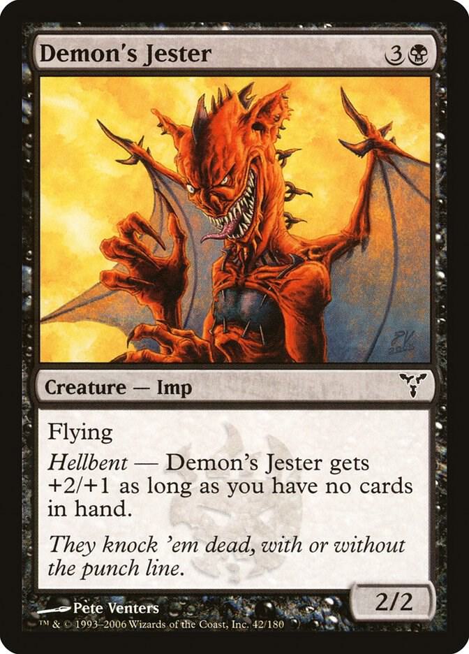 Demon's Jester 42 card from Dissension