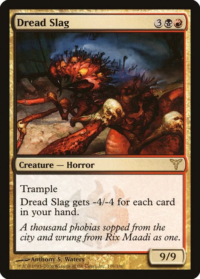 Dread Slag 109 card from Dissension