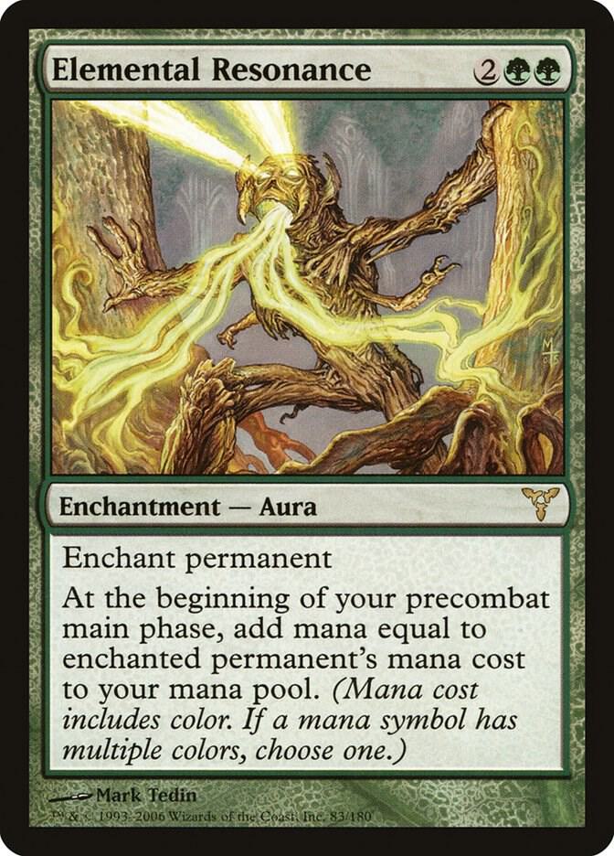 Elemental Resonance 83 card from Dissension