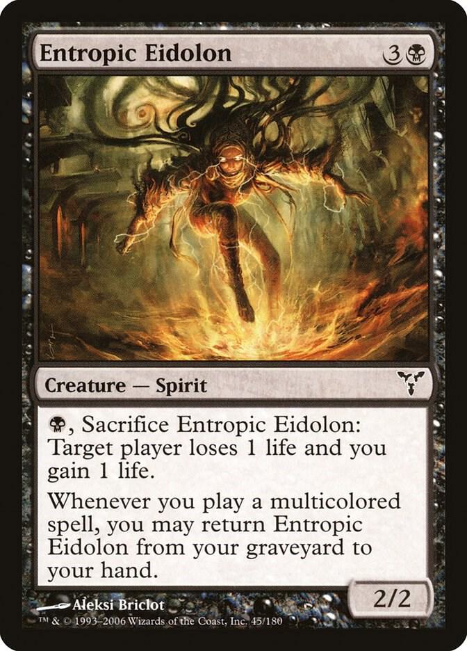 Entropic Eidolon 45 card from Dissension