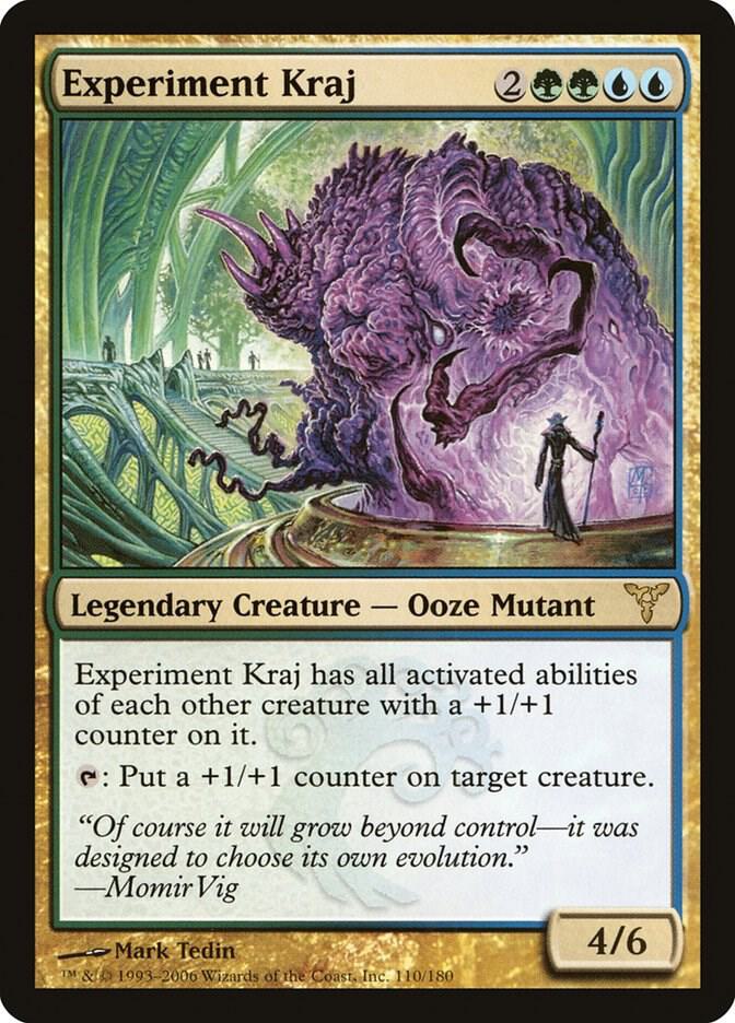 Experiment Kraj 110 card from Dissension