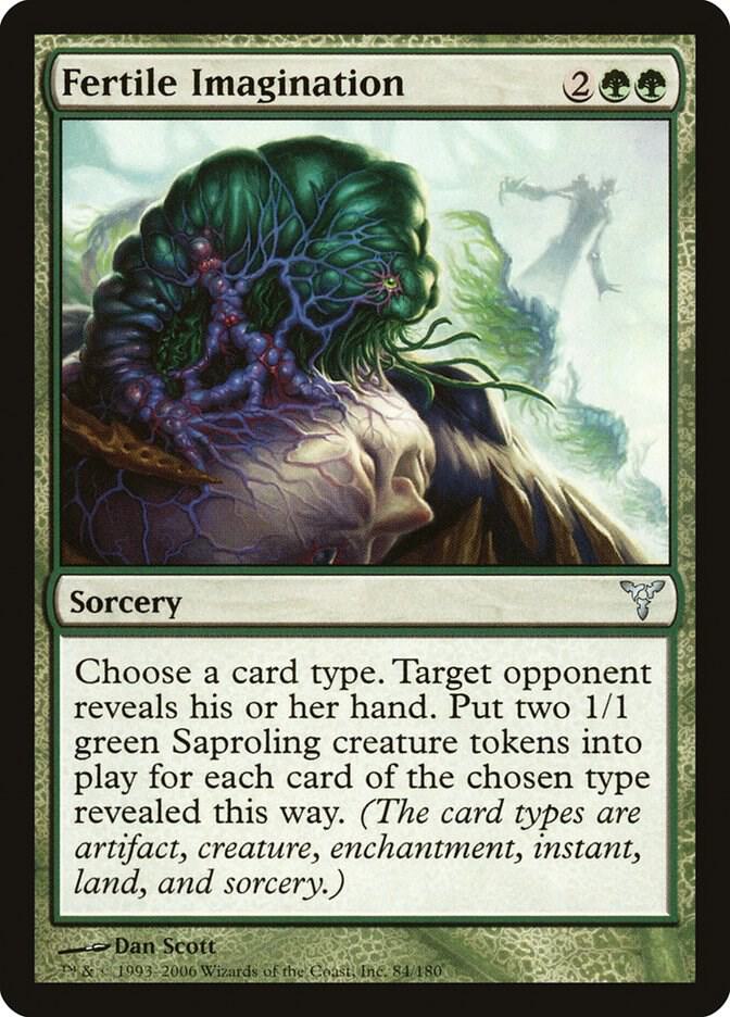 Fertile Imagination 84 card from Dissension