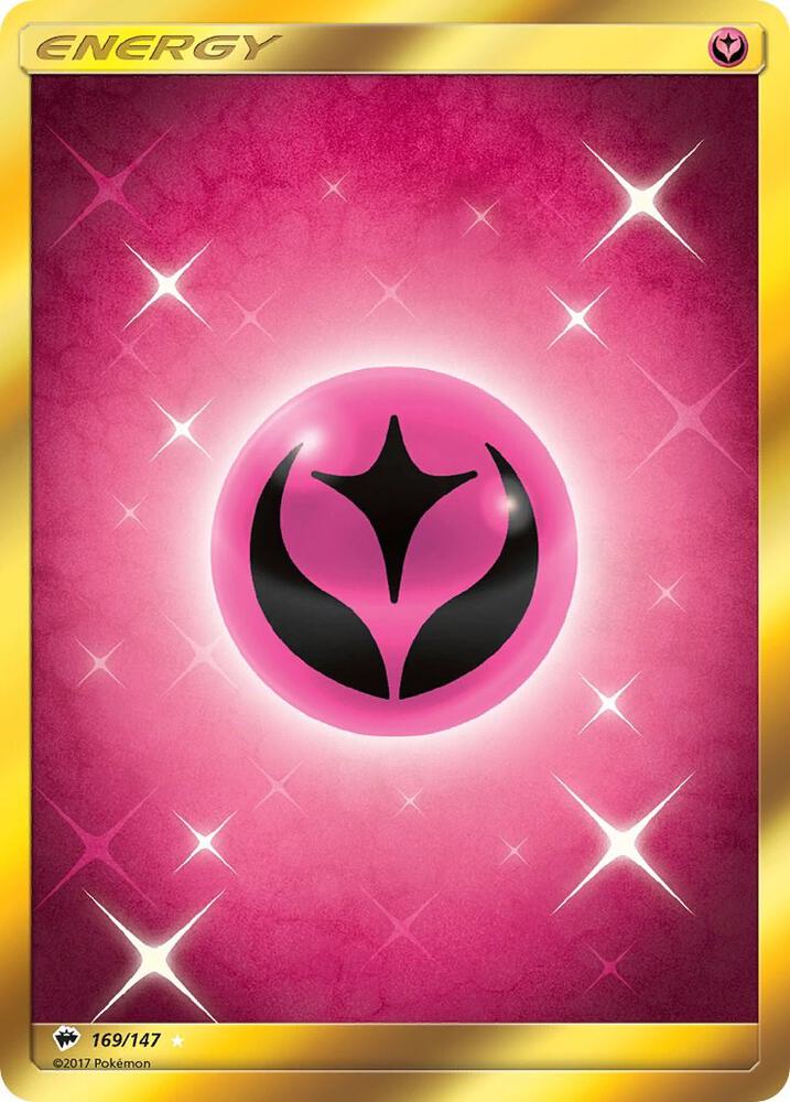 Fairy Energy (Secret) 169/147 card from SM - Burning Shadows