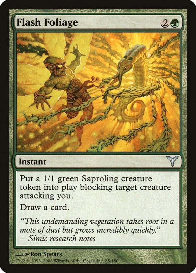 Flash Foliage 85 card from Dissension