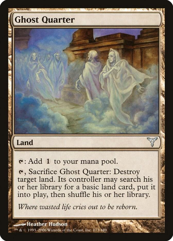 Ghost Quarter 173 card from Dissension