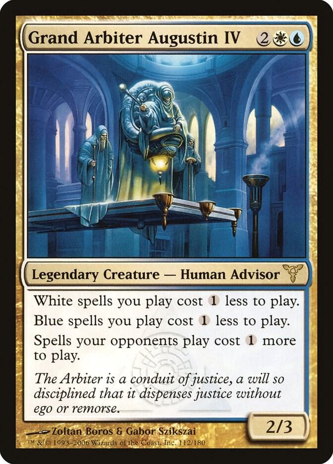 Grand Arbiter Augustin IV 112 card from Dissension