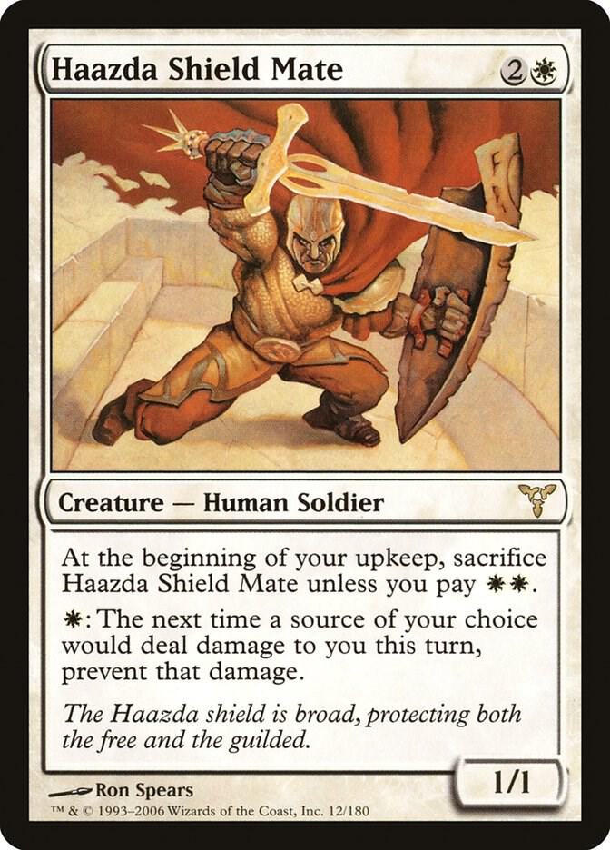 Haazda Shield Mate 12 card from Dissension
