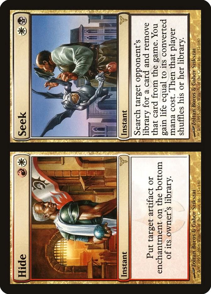 Hide // Seek 151 card from Dissension