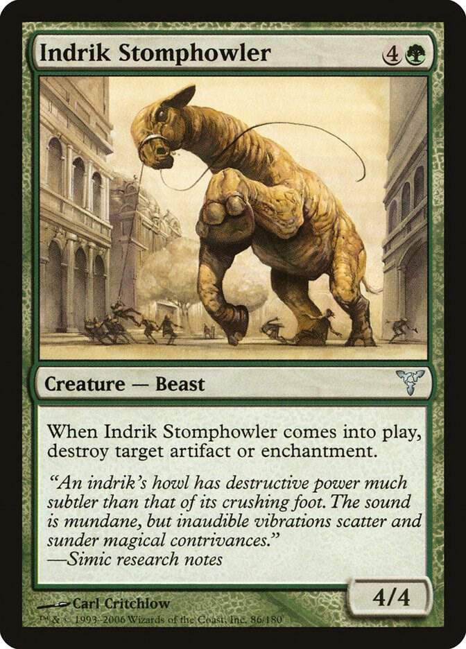 Indrik Stomphowler 86 card from Dissension