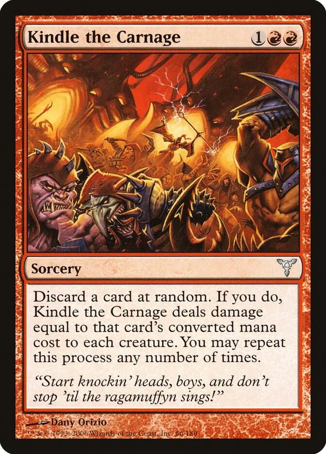 Kindle the Carnage 66 card from Dissension
