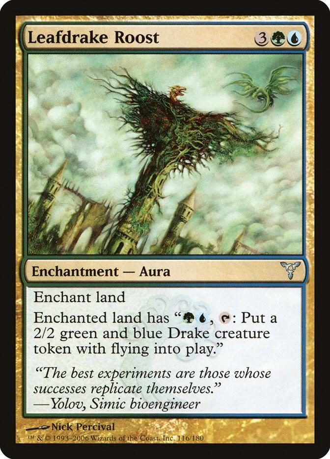 Leafdrake Roost 116 card from Dissension