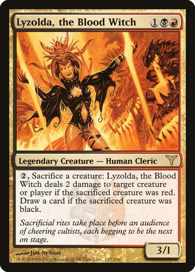 Lyzolda, the Blood Witch 117 card from Dissension