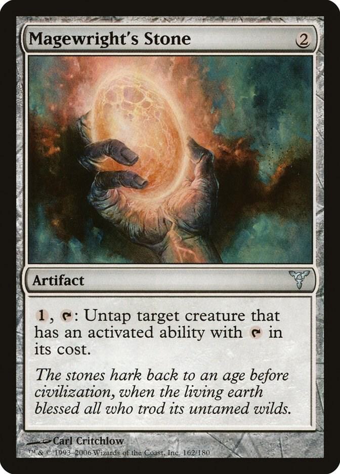 Magewright's Stone 162 card from Dissension