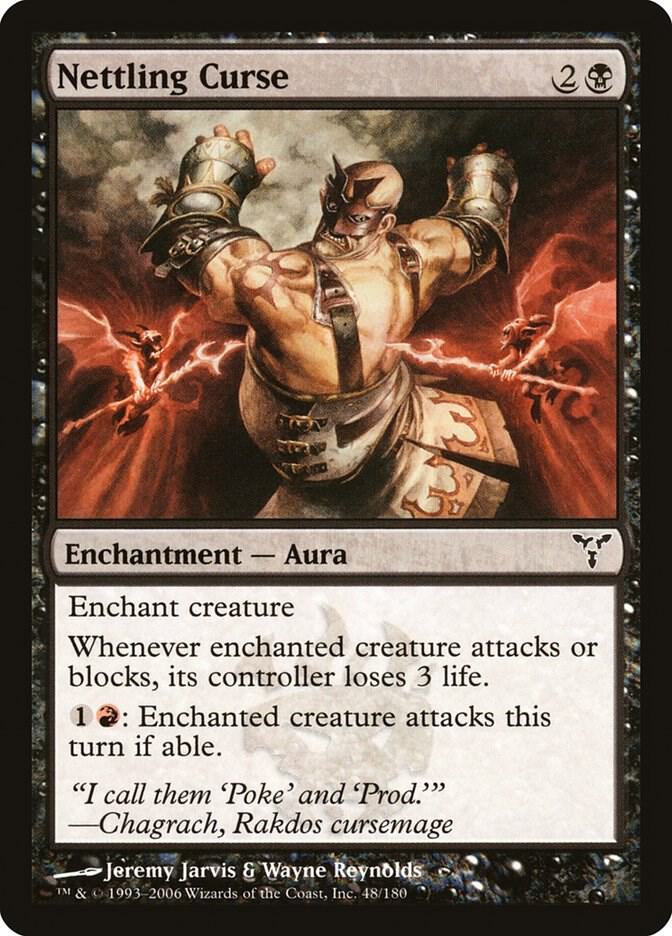 Nettling Curse 48 card from Dissension