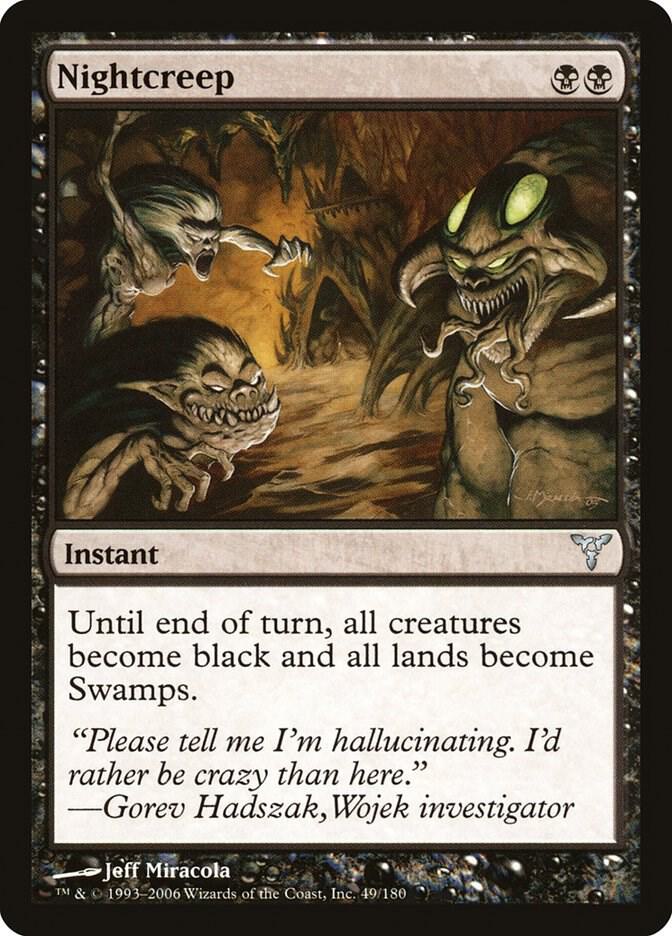 Nightcreep 49 card from Dissension