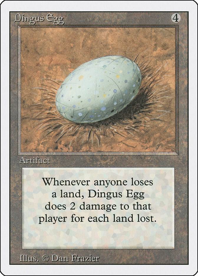 Dingus Egg card from Revised Edition