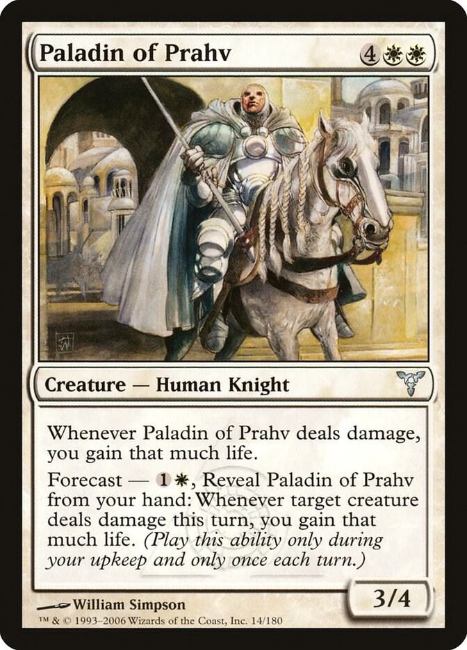 Paladin of Prahv 14 card from Dissension