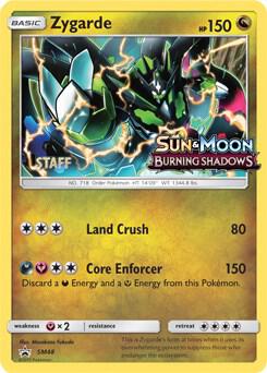 Zygarde (Prerelease) [Staff] SM48 card from SM Promos