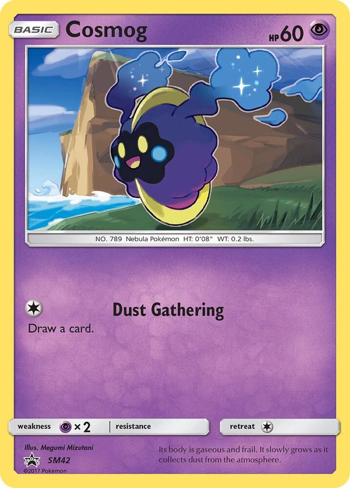 Cosmog SM42 card from SM Promos
