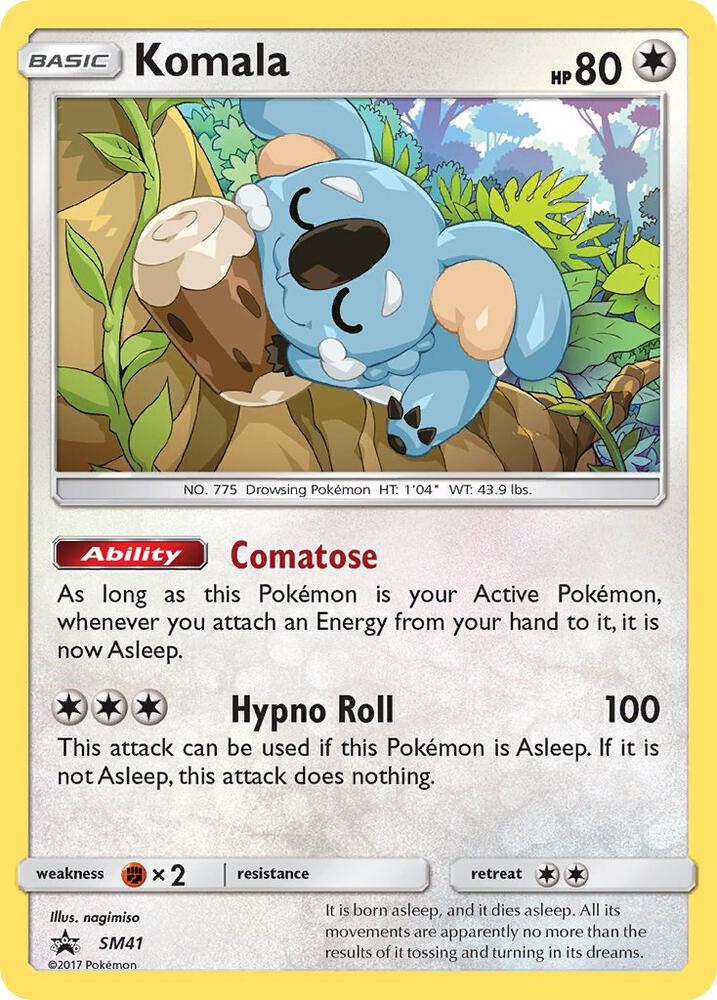 Komala SM41 card from SM Promos