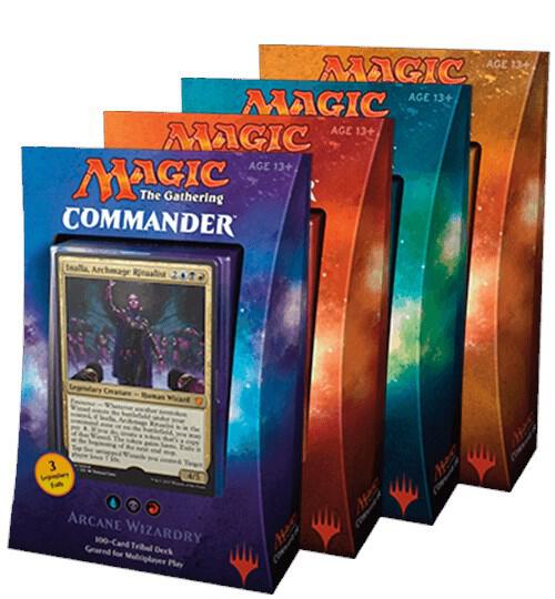 Commander 2017 - Set of 4 card from Commander 2017